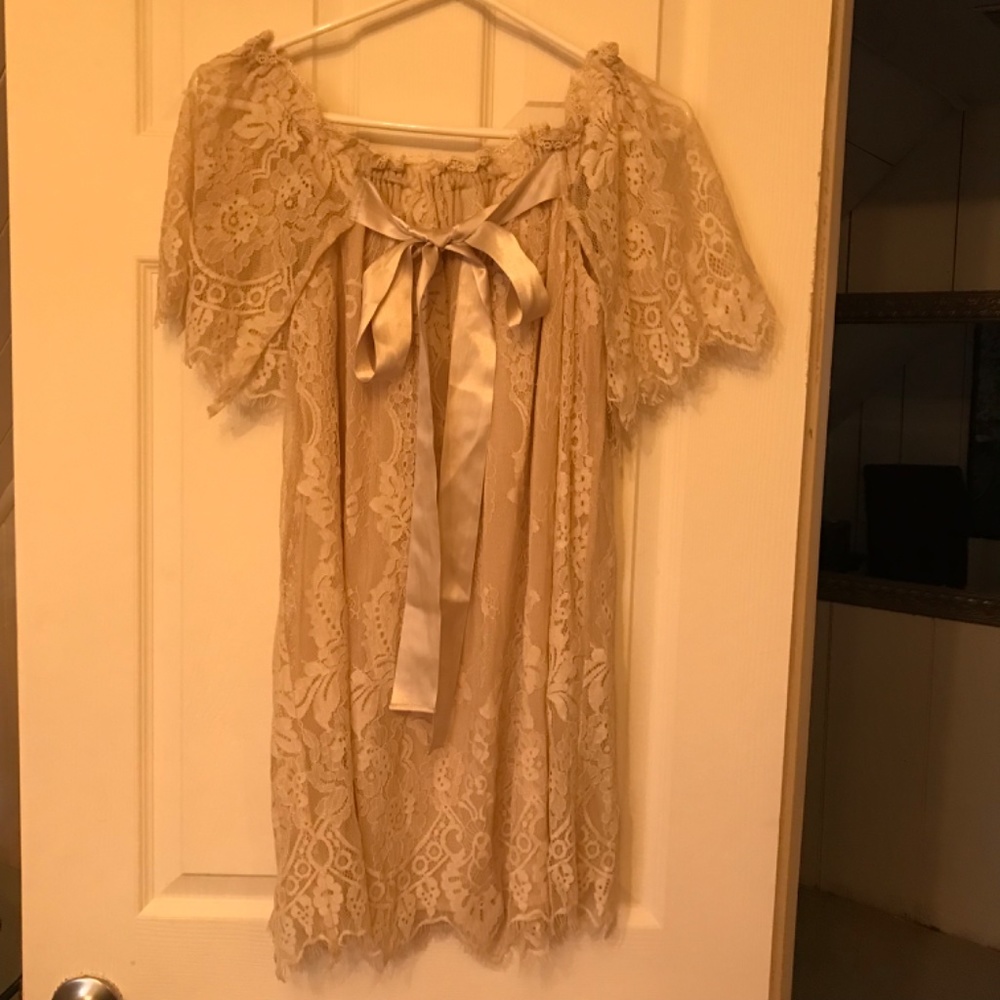 Anthropologie (BHLDN) lace dress/loungewear - Picture 4 of 4